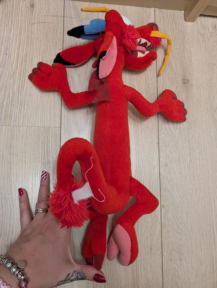 Grande peluche mushu disney - photo numéro 3