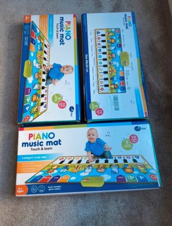 Lot de 3 tapis de danse pour enfant 👦👧