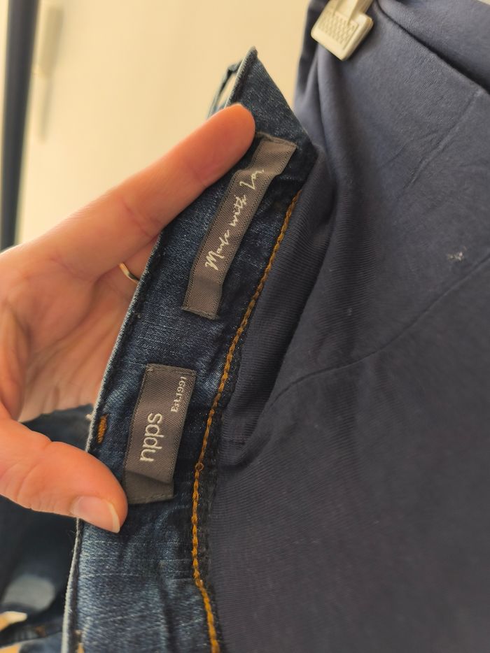 Jupe en jeans grossesse - photo numéro 3