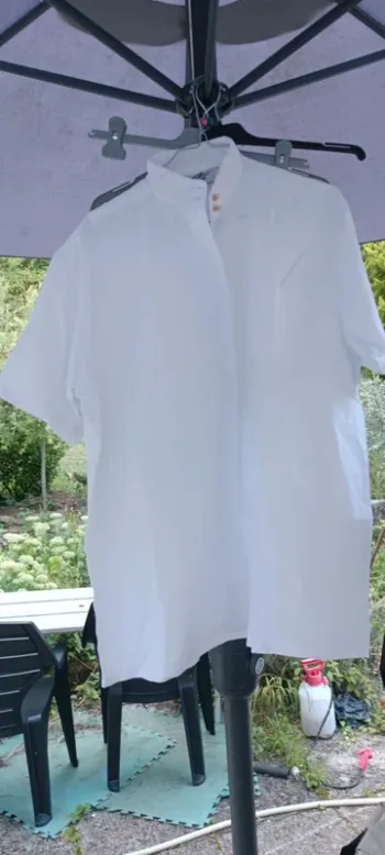 Chemisier blanc femme