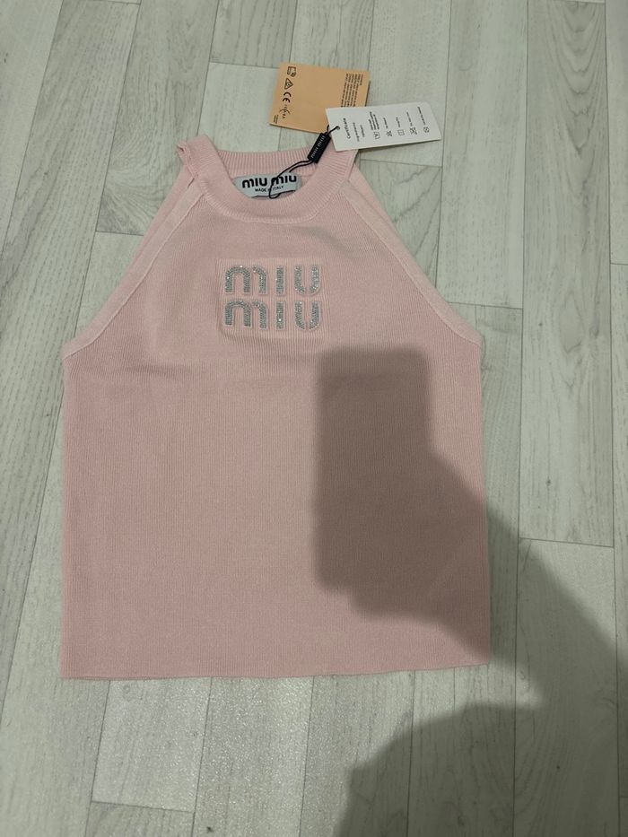Débardeur miu miu