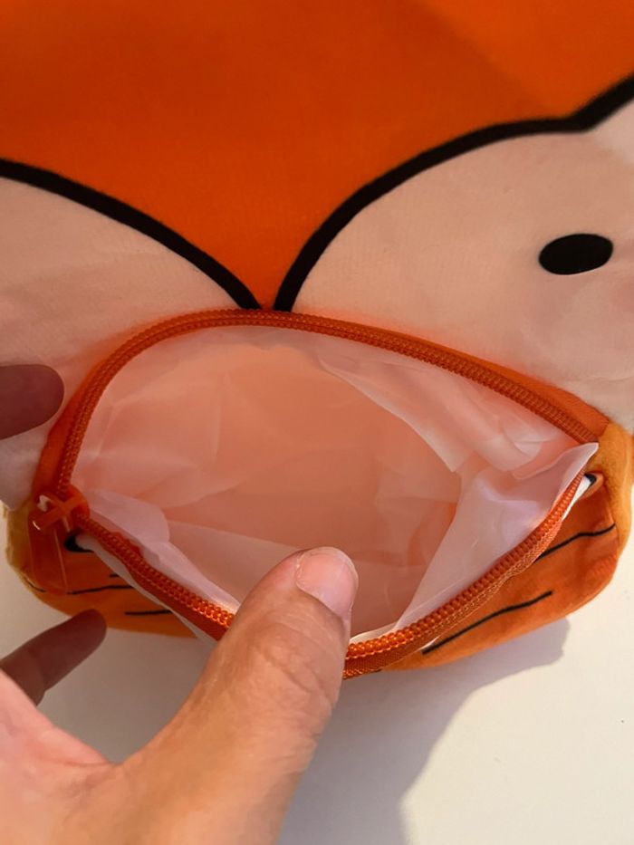 Sac à dos neuf 2/4 ans doudou Renard 20x22cm - photo numéro 3