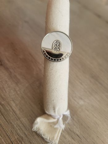 Bague en acier inoxydable - Neuf - Ajustable 