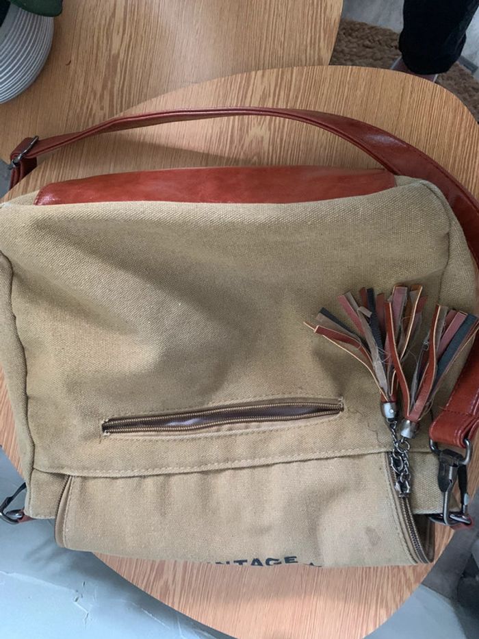 Sac bandoulière vintage édition Inès delaure couture - photo numéro 8