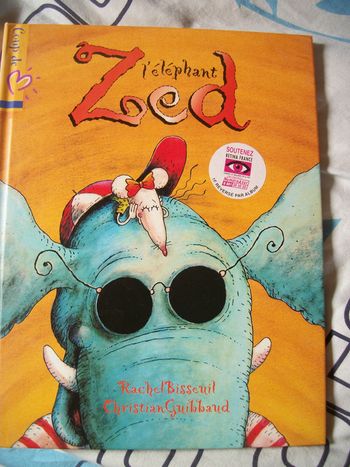 Livre enfant Zed l'éléphant