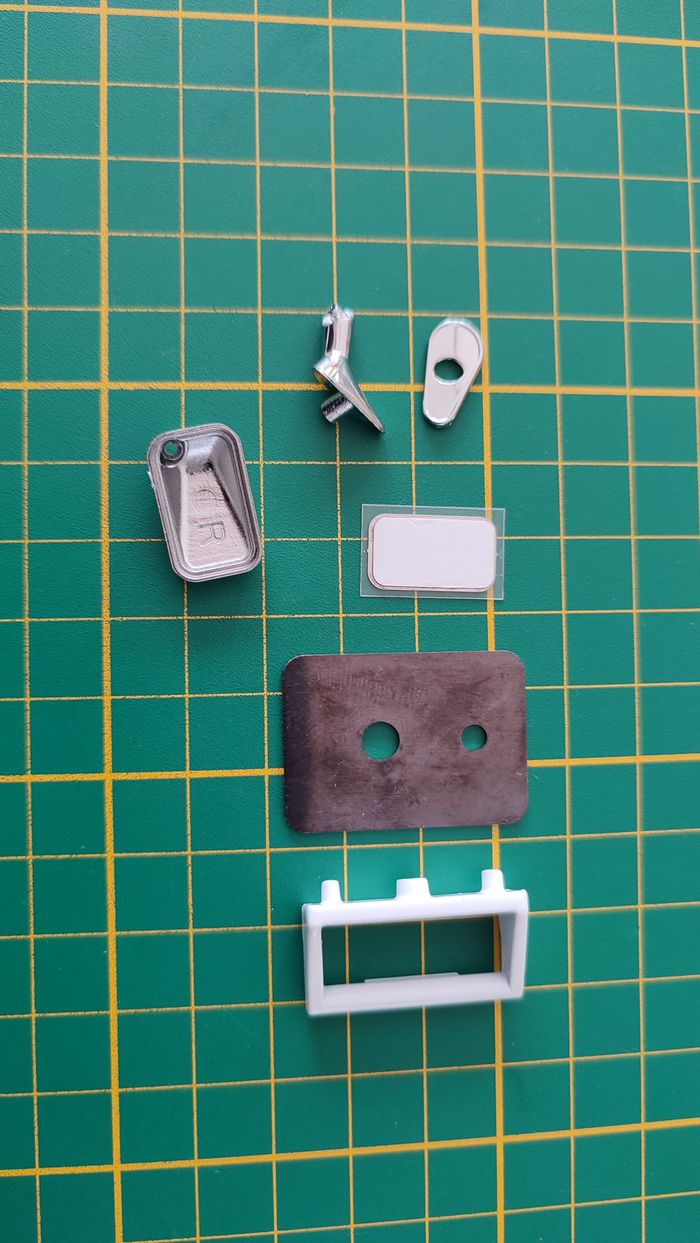 Lot pièce détachée fascicule numéro 88 n°88 Porsche 911 Carrera RS 2.7 1/8 1/8ème Altaya