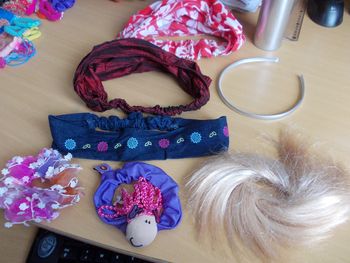 Joli lot chouchous/bandeaux/fichus pour petite fille