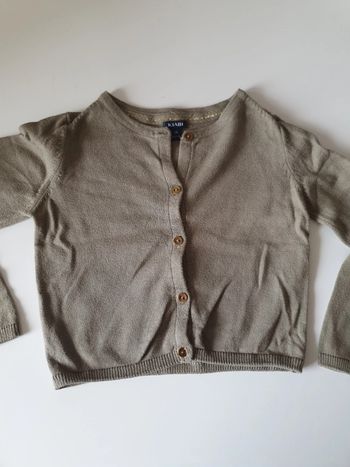 Gilet kaki Kiabi 3 ans