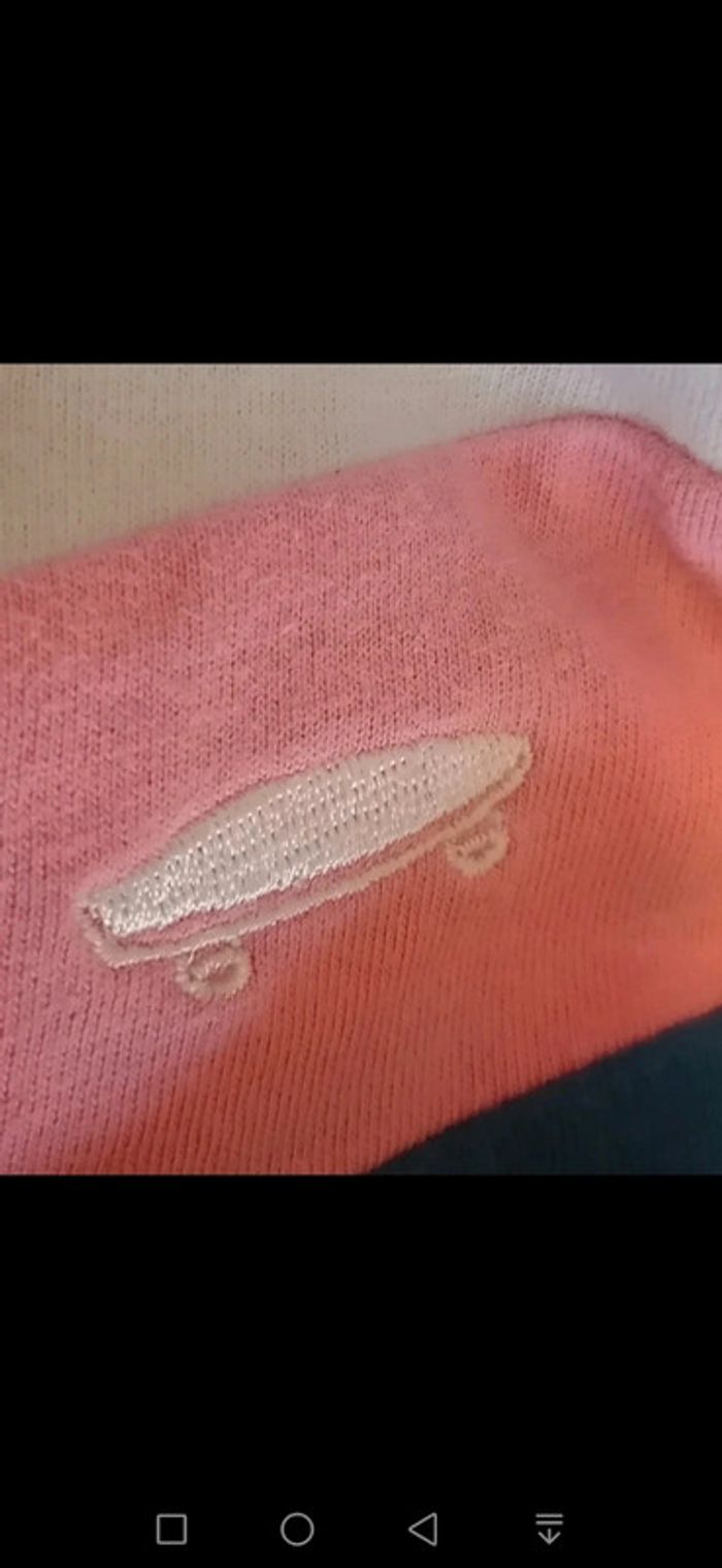 Robe courte sport skate bleu blanc rouge Taille XS Vans - photo numéro 9