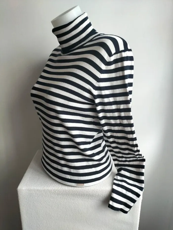 Pull Femmes Col Roulé - Tommy Hilfiger - Taille S - photo numéro 4