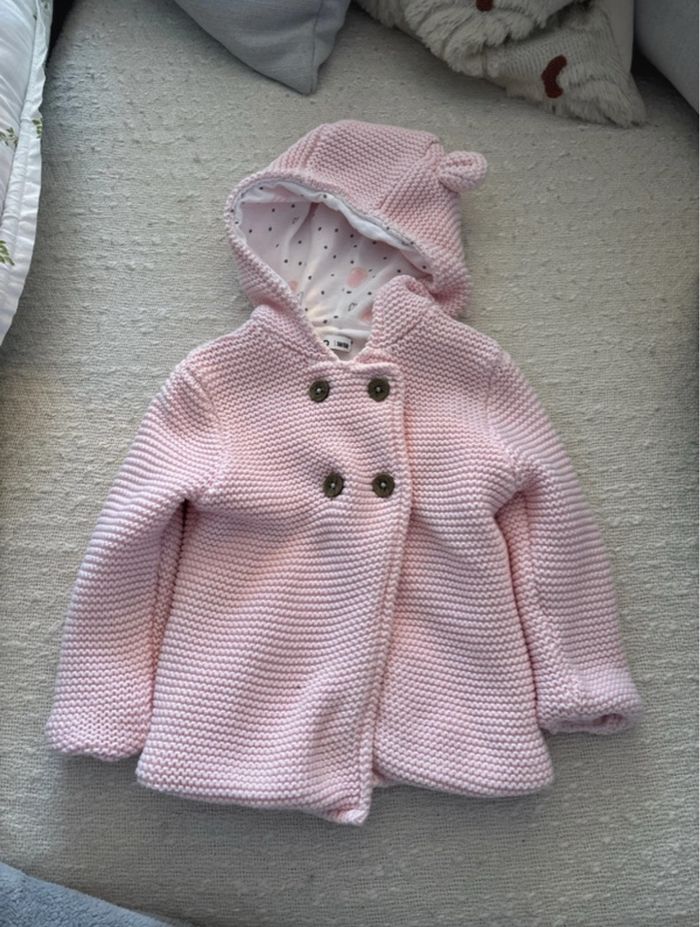 Veste gilet maille épaisse
