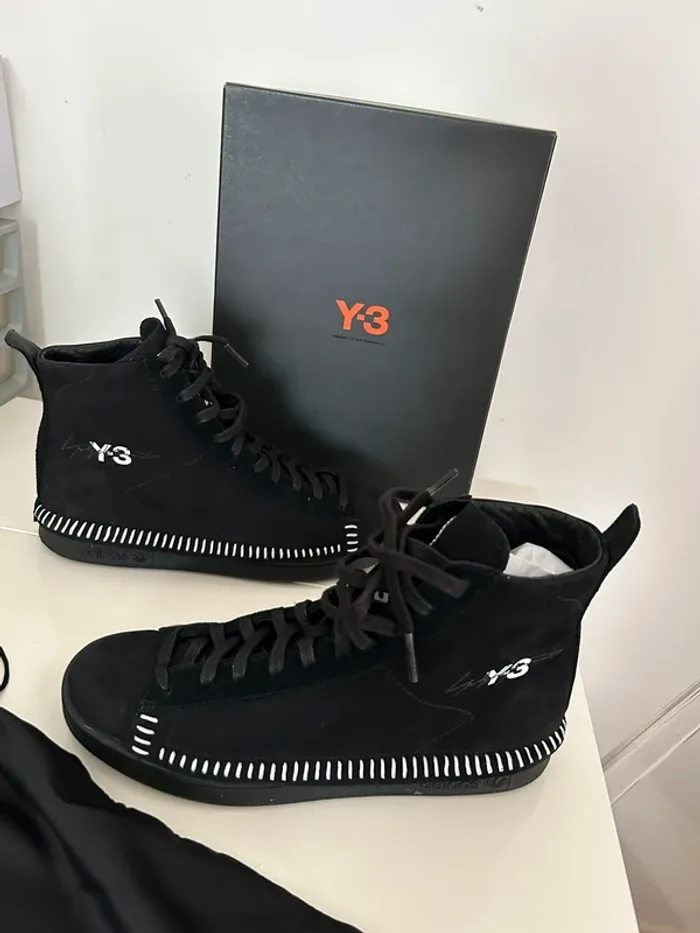 adidas Y-3 Bynder High Black BC0962 noir pointure 38 - photo numéro 2