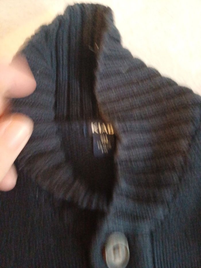 Gilet avec boutons bleu marine 9 mois kiabi - photo numéro 2