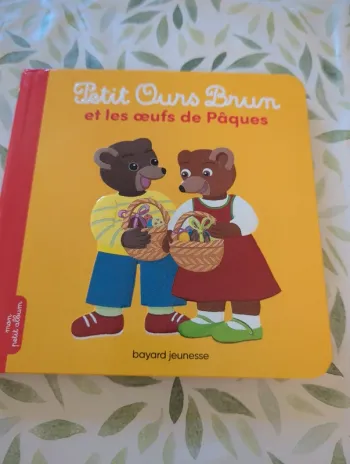 Livre petit ours brun
