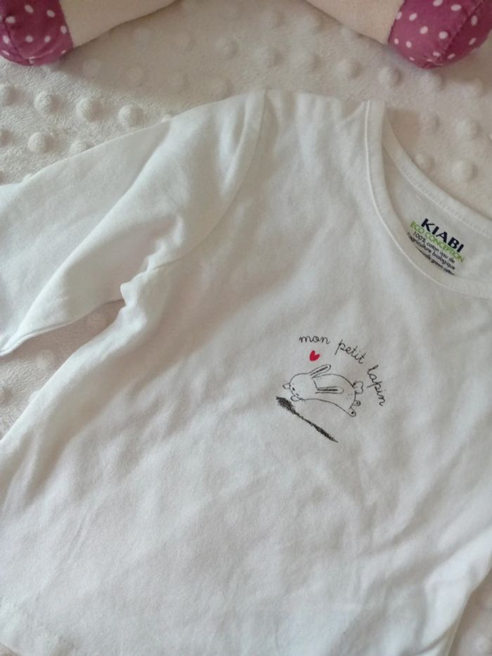 Tshirt ML neuf 3mois 🤍🐣 - photo numéro 2