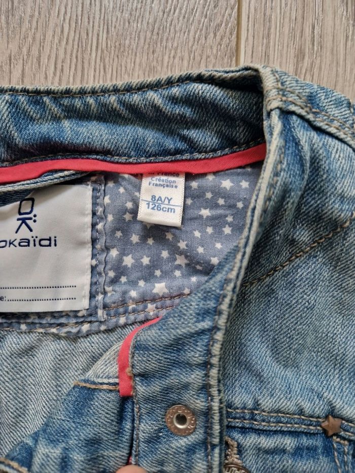 Veste en jean 8 ans - photo numéro 2