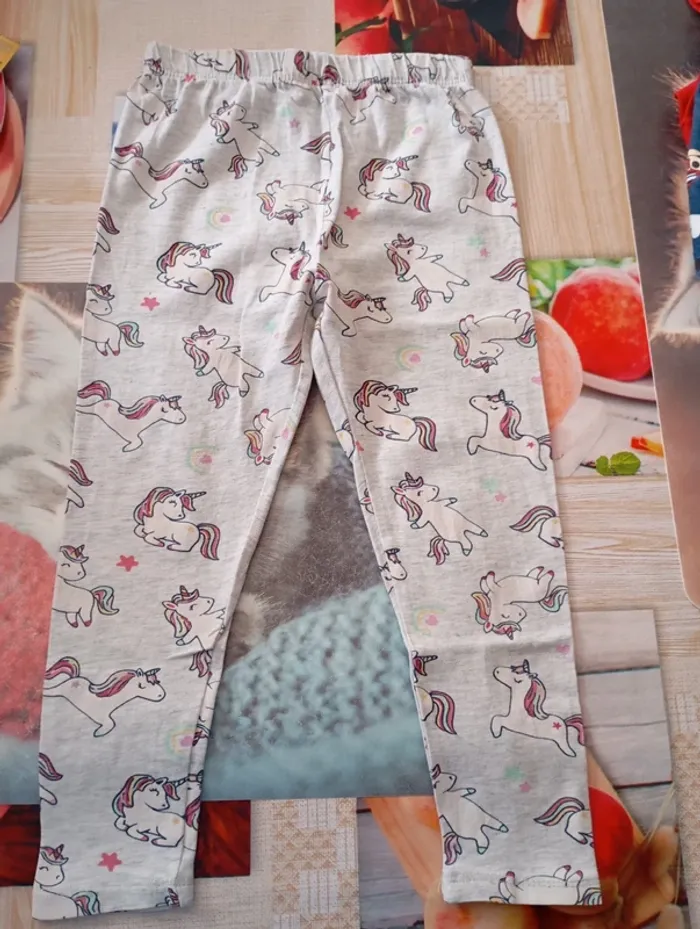 Legging licornes taille 4 ans