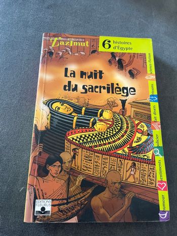 Livre z’azimut 6 histoires d Égypte fleurus