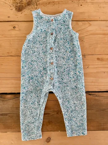Salopette fleurie Zara