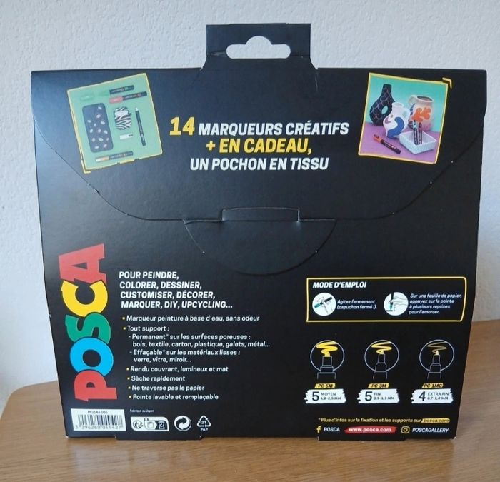 Posca marqueurs - photo numéro 3