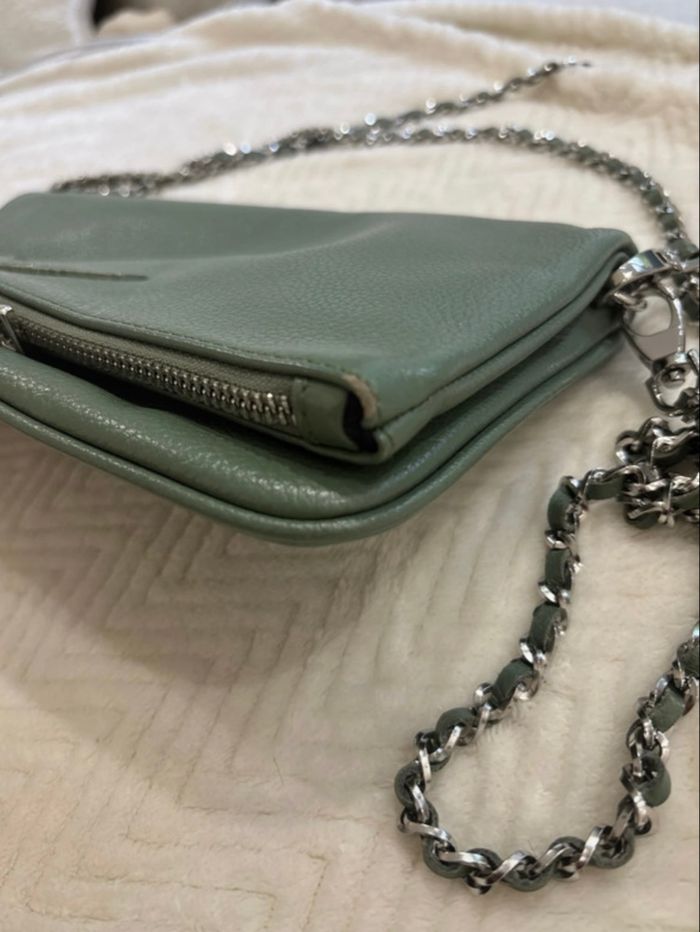 Sac rock cuir vert d eau zadig et voltaire - photo numéro 7