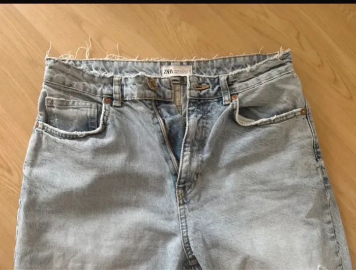 Jean mom destroy Zara - Taille 40 - photo numéro 6