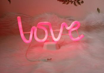Lampe "Love"