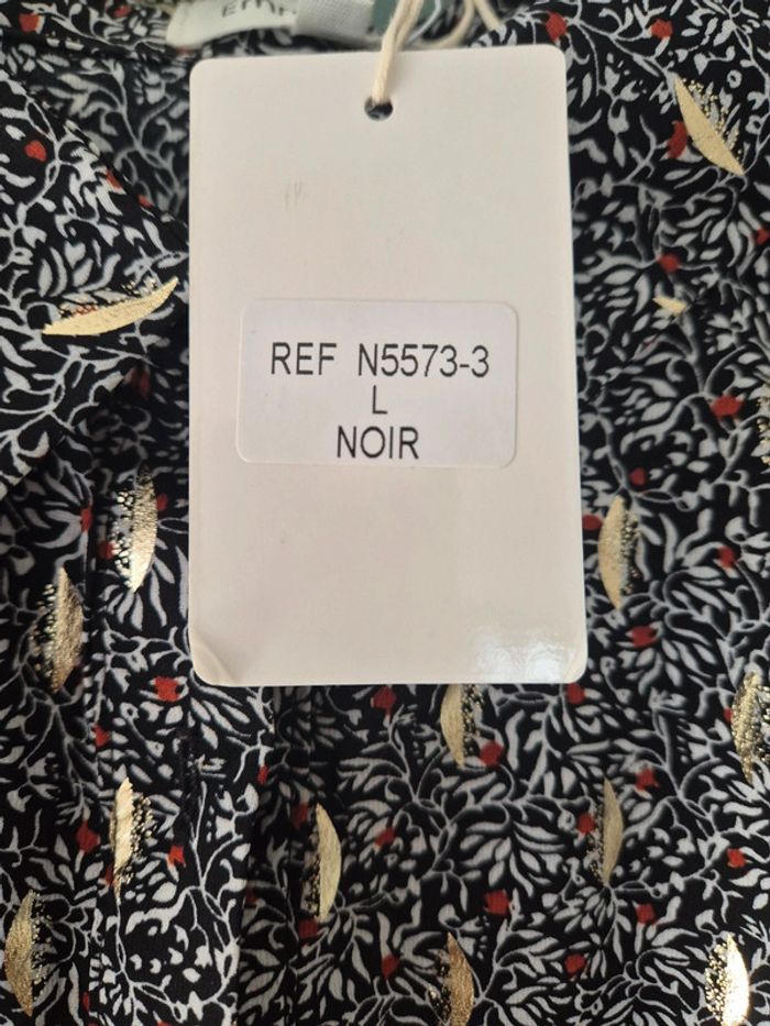 Chemise femme a motifs, neuve, Emma et Ella, taille L - photo numéro 4