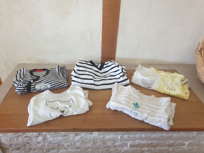 Lot 5 pyjamas hiver.