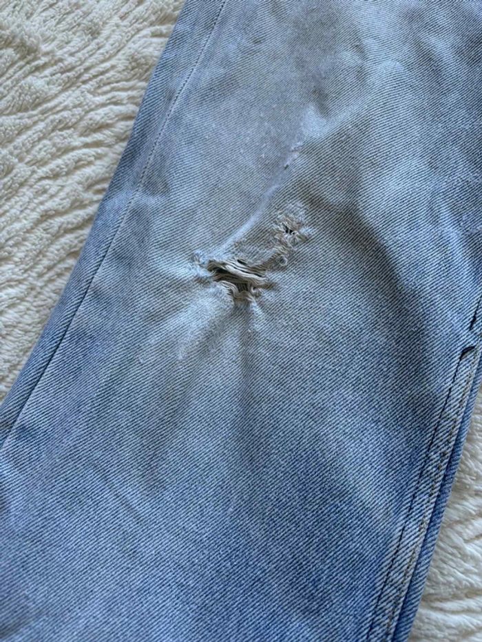 Jean Lévis 501 USA vintage 90s coupe droite bleu clair taille W30 M/40 - photo numéro 8