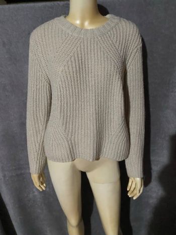 Pull écru grosse maille only  taille M