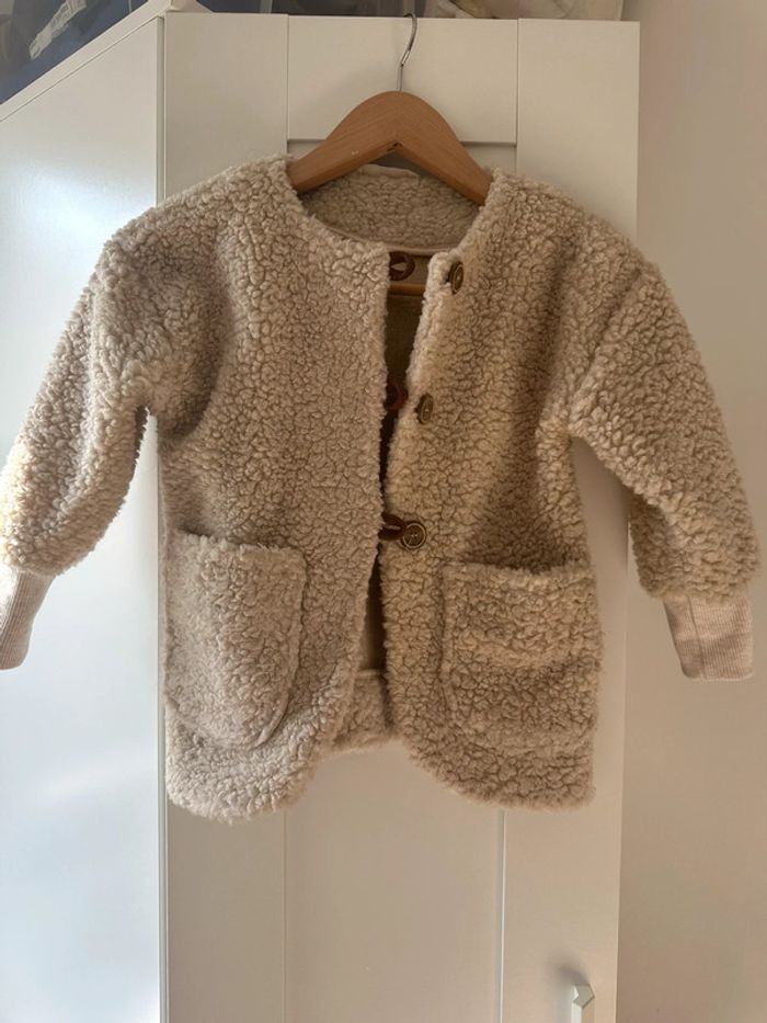 Veste fourrure mango
