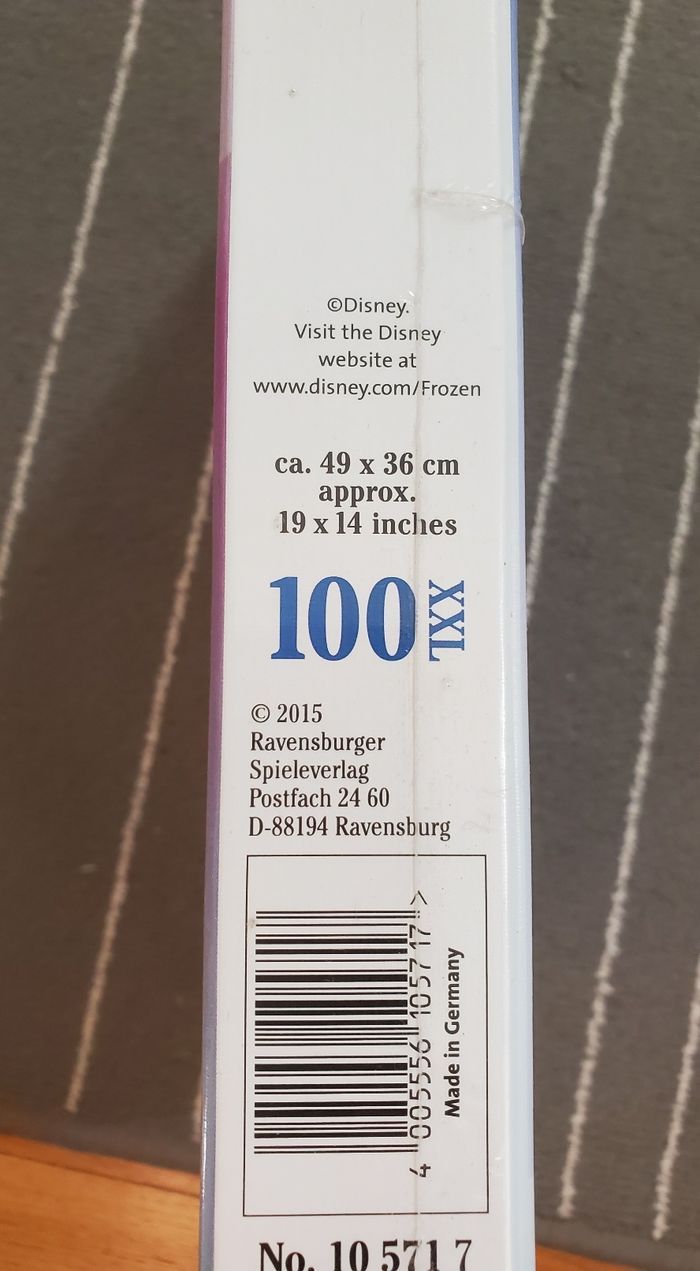 Puzzle 100 pièces XXL La reine des neiges - photo numéro 3