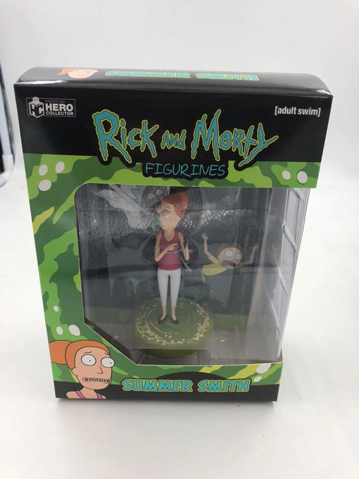 Figurine Rick et Morty Summer Smith Eaglemoss Hero collector neuf