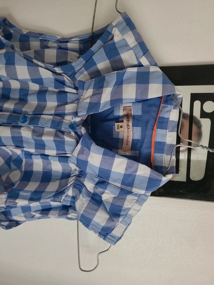 Chemise sans manche bleu - photo numéro 2