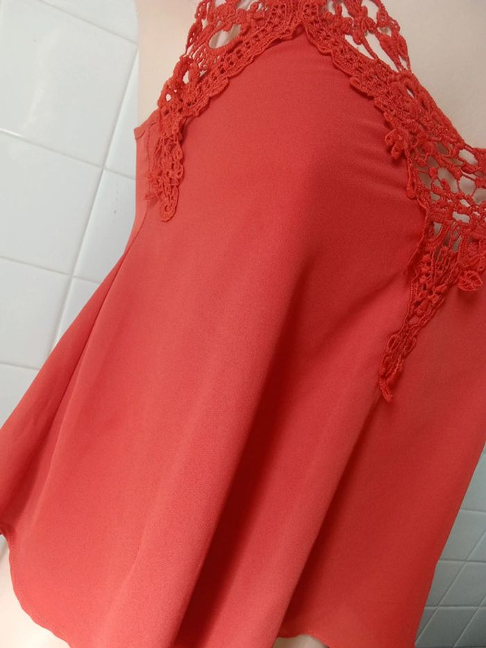 Debardeur - chili (orange/rouge) - Taille XS - Amisu - photo numéro 4