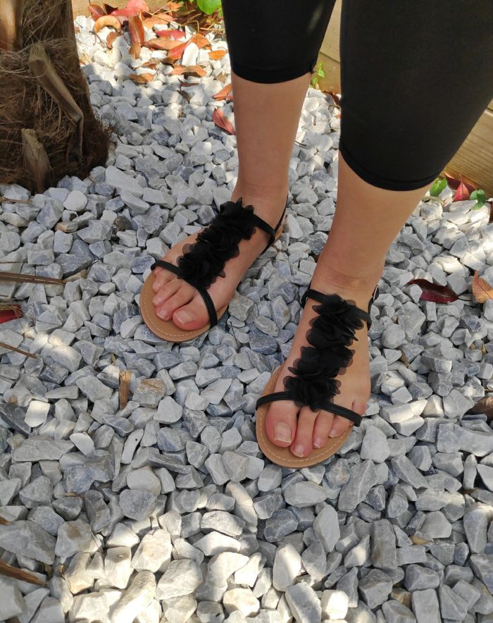 Sandales noires pointure 40