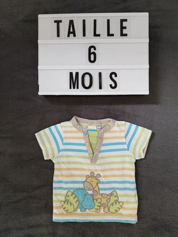 T-shirt 6 mois