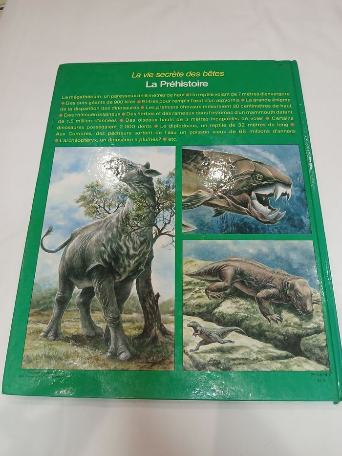 Livre La Préhistoire - photo numéro 2