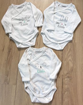 Lot de 3 bodies 3m