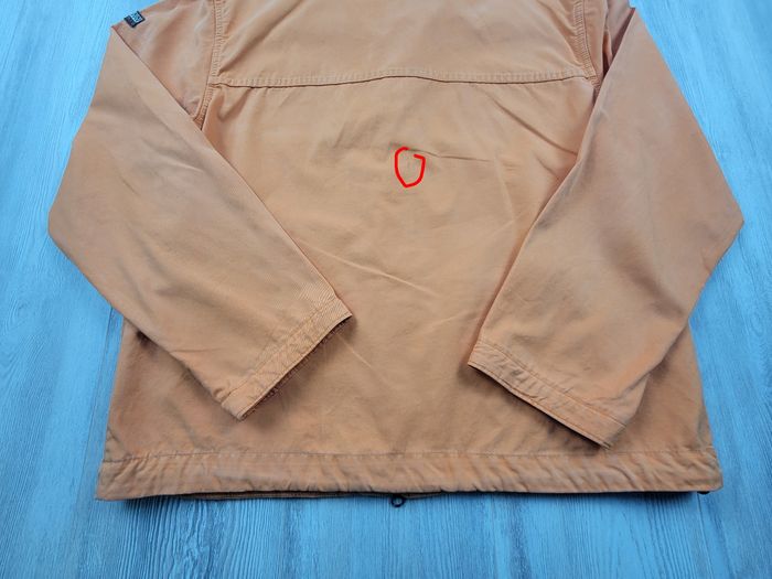 Veste Napapijri orange – Full zip – Taille L – Logo brodé - photo numéro 6