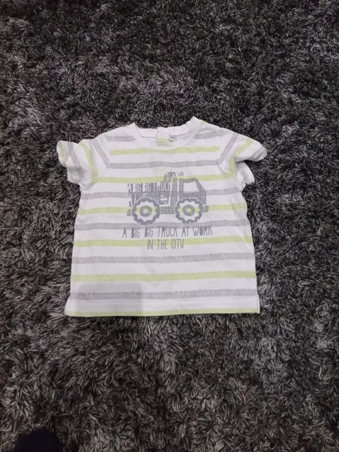 T-shirt tshirt manches courtes garçon 2 ans 23 mois