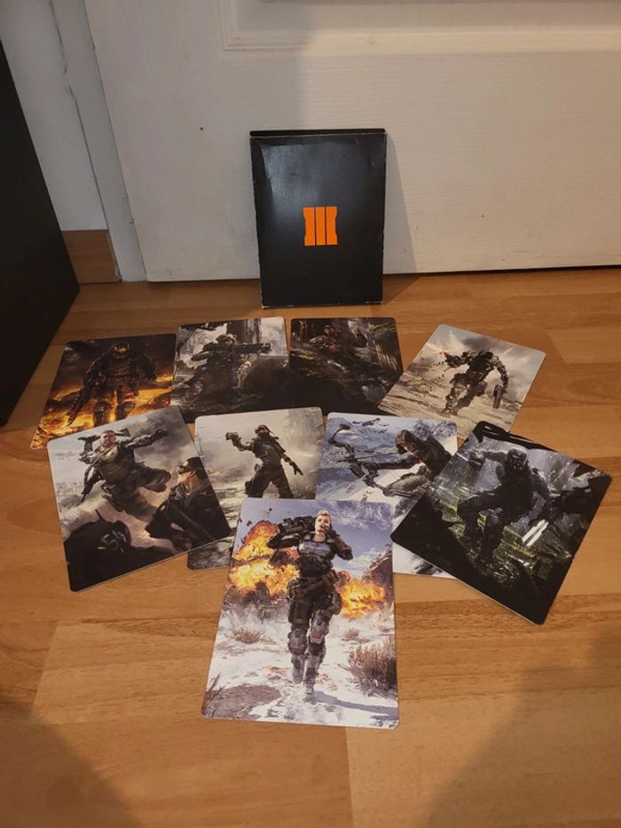 Carte de collection pack call of duty Black Ops III