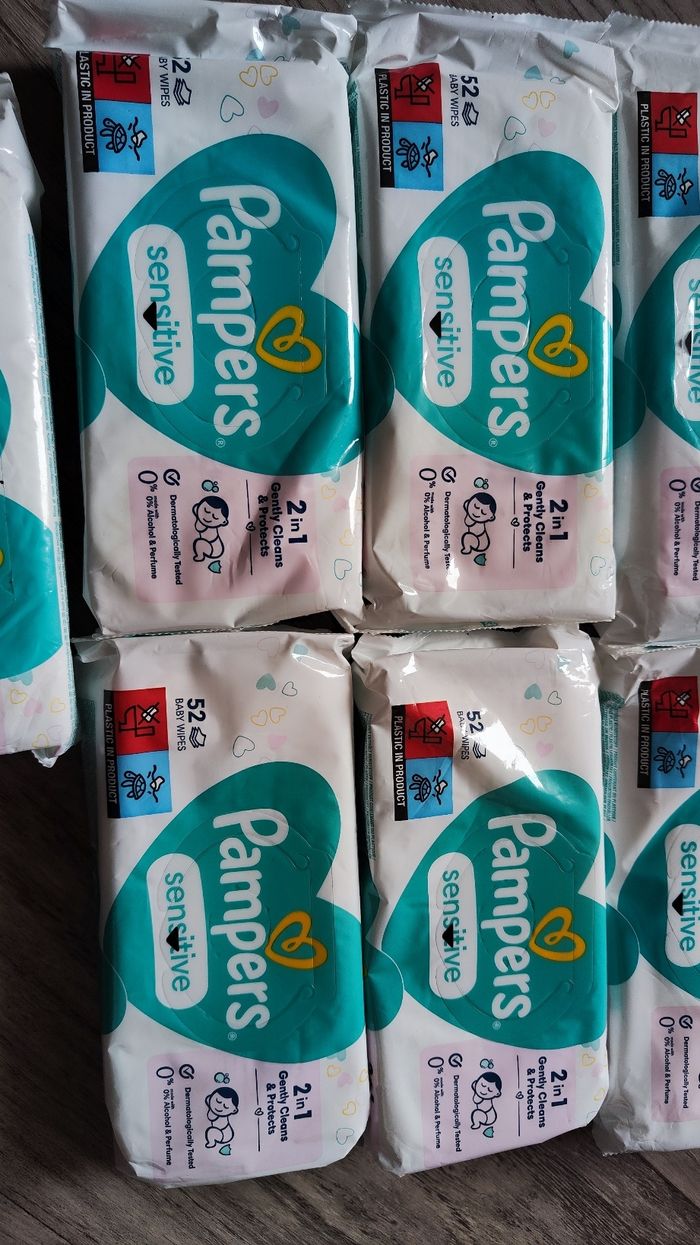 Lingettes Pampers sensitive - photo numéro 2