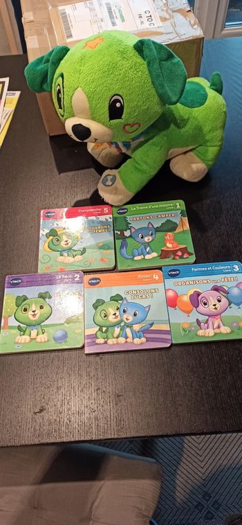 Scout le chien + 5 livres