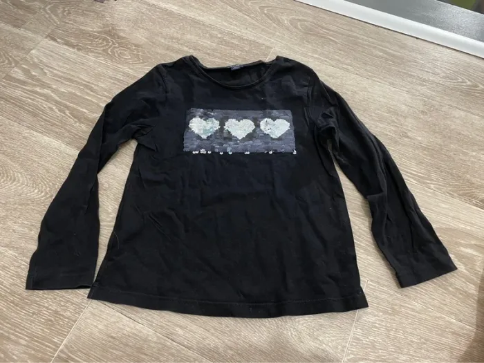 Tee shirt ML sequins 6 ans kiabi
