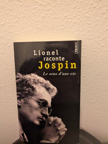 Livre Lionel raconte Jospin