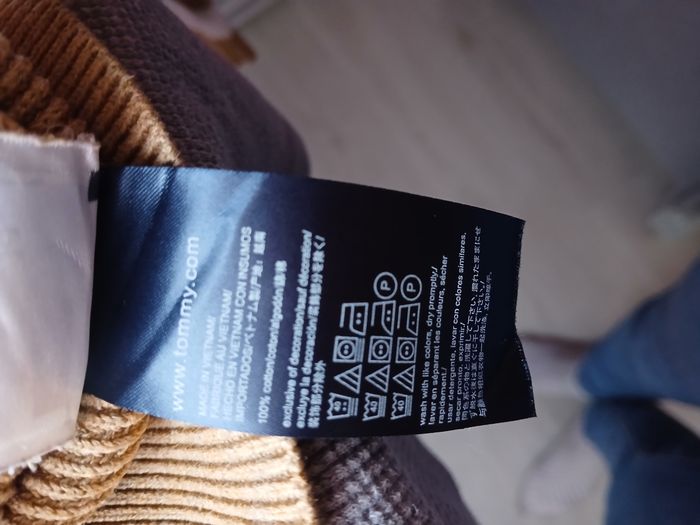 Pull tommy hilfiger moucheté taille L très bon état - photo numéro 5