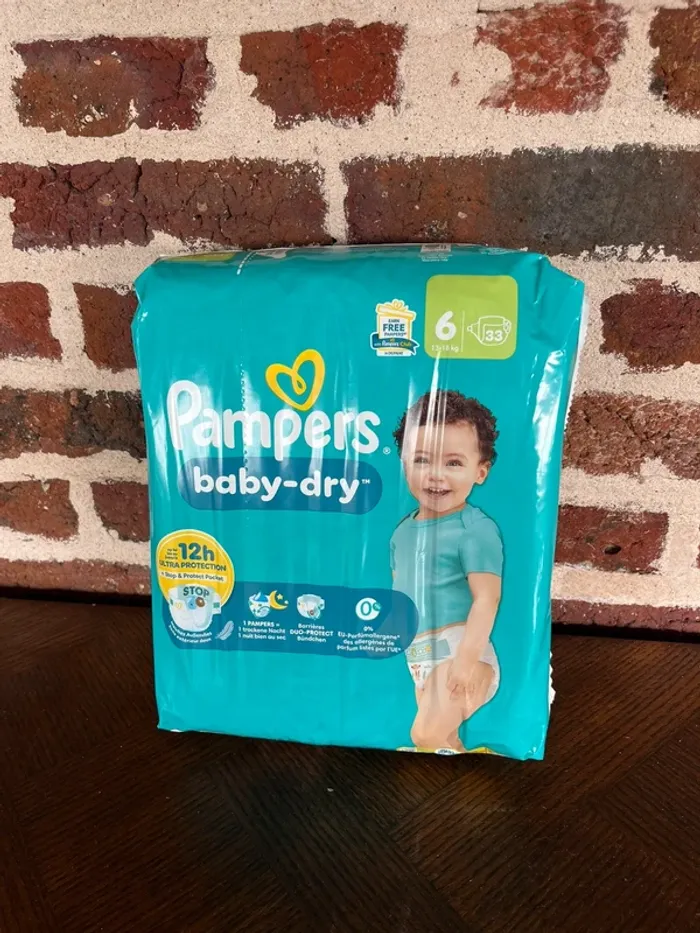 Pampers taille 6 baby dry