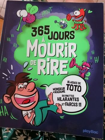 Livre drole 365 jours a mourir de rire tbe